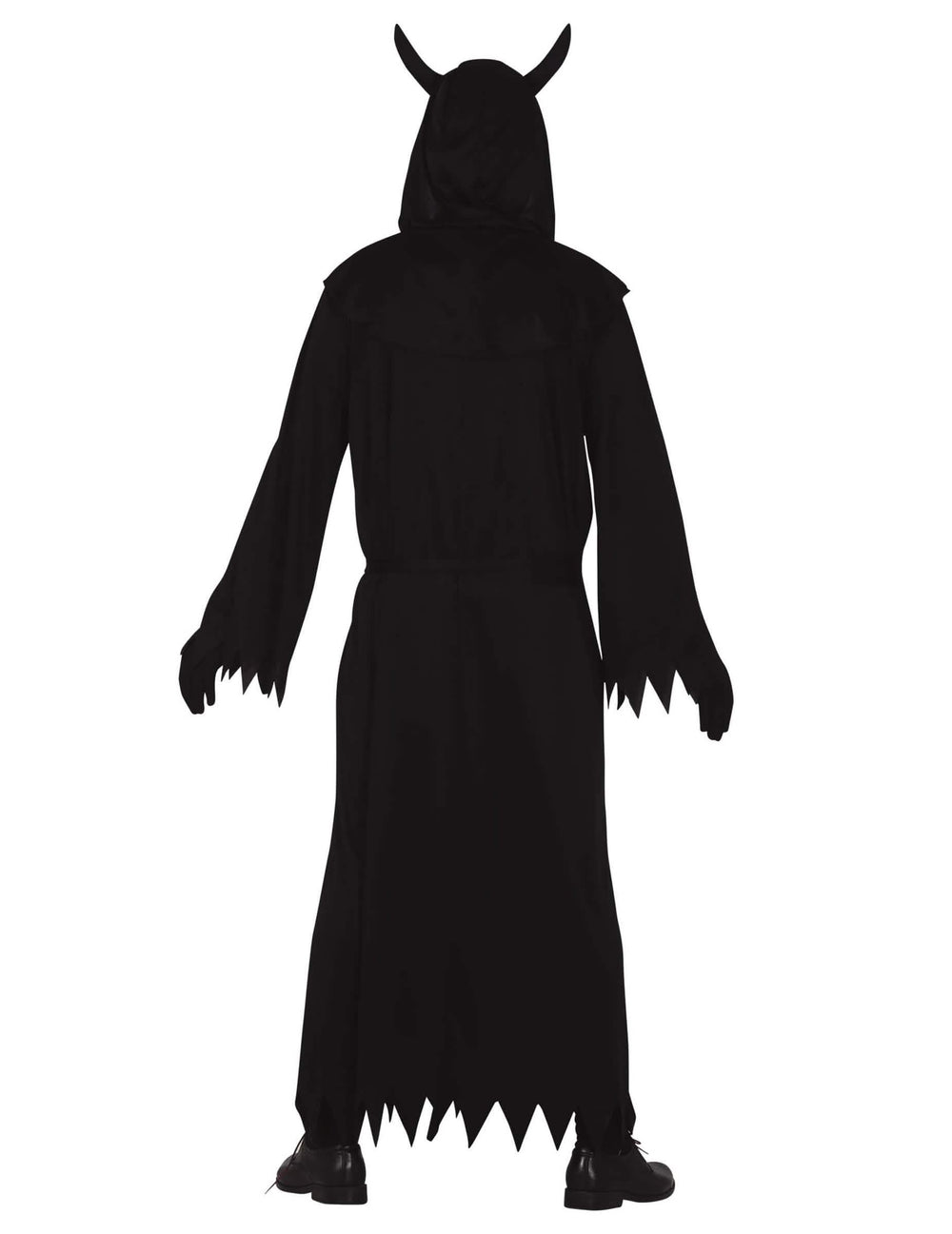 Vue de dos du déguisement démon satanique