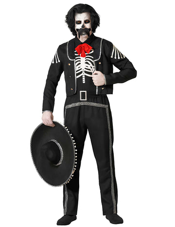 Dia de los muertos jelmez a férfiak számára