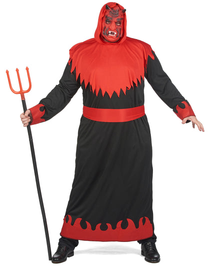 Ördög jelmez a Halloween nagy méretű ember
