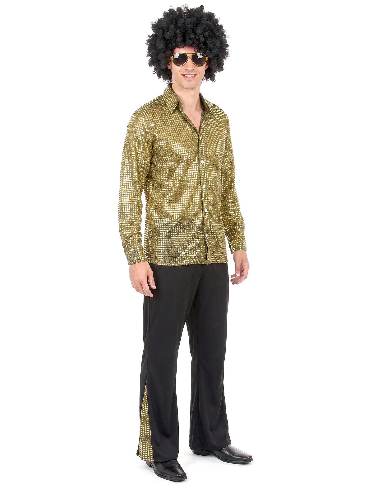 Férfi arany disco álruhája