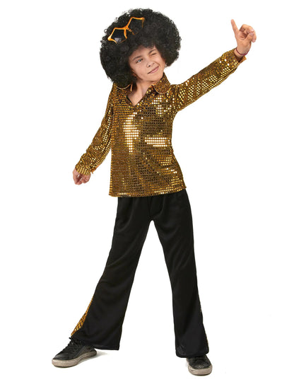 Disco arany discho flitterek fiú
