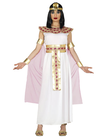 Egyiptomi álruhás rózsaszín és arany nő