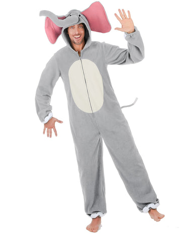 Férfi szürke elefánt jelmez