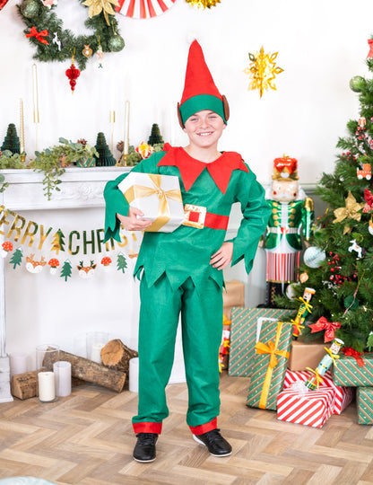 Gyerek karácsonyi elf jelmez