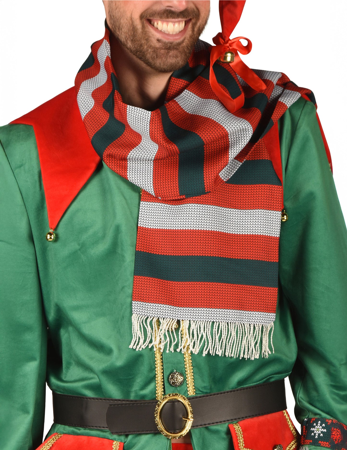 Luxus karácsonyi manó jelmez férfiaknak