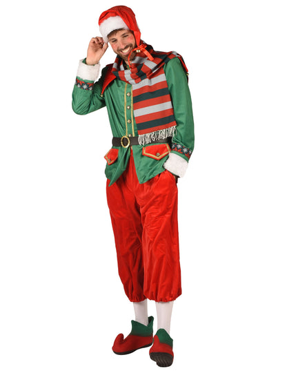 Luxus karácsonyi manó jelmez férfiaknak