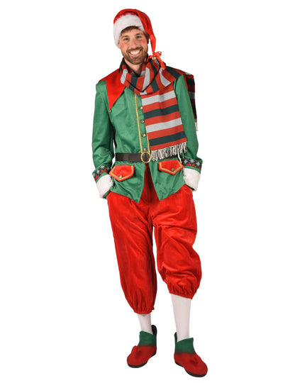 Luxus karácsonyi manó jelmez férfiaknak