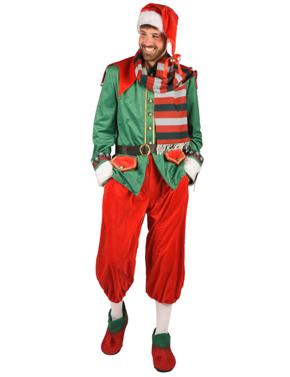 Luxus karácsonyi manó jelmez férfiaknak