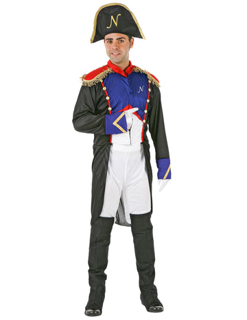 Francia császár jelmez ember