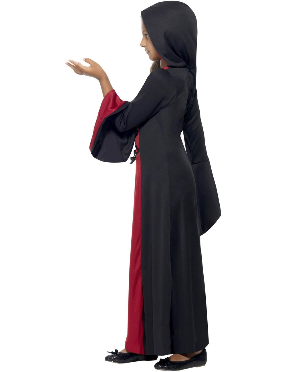 Az halloween boszorkányjelmez oldalnézete