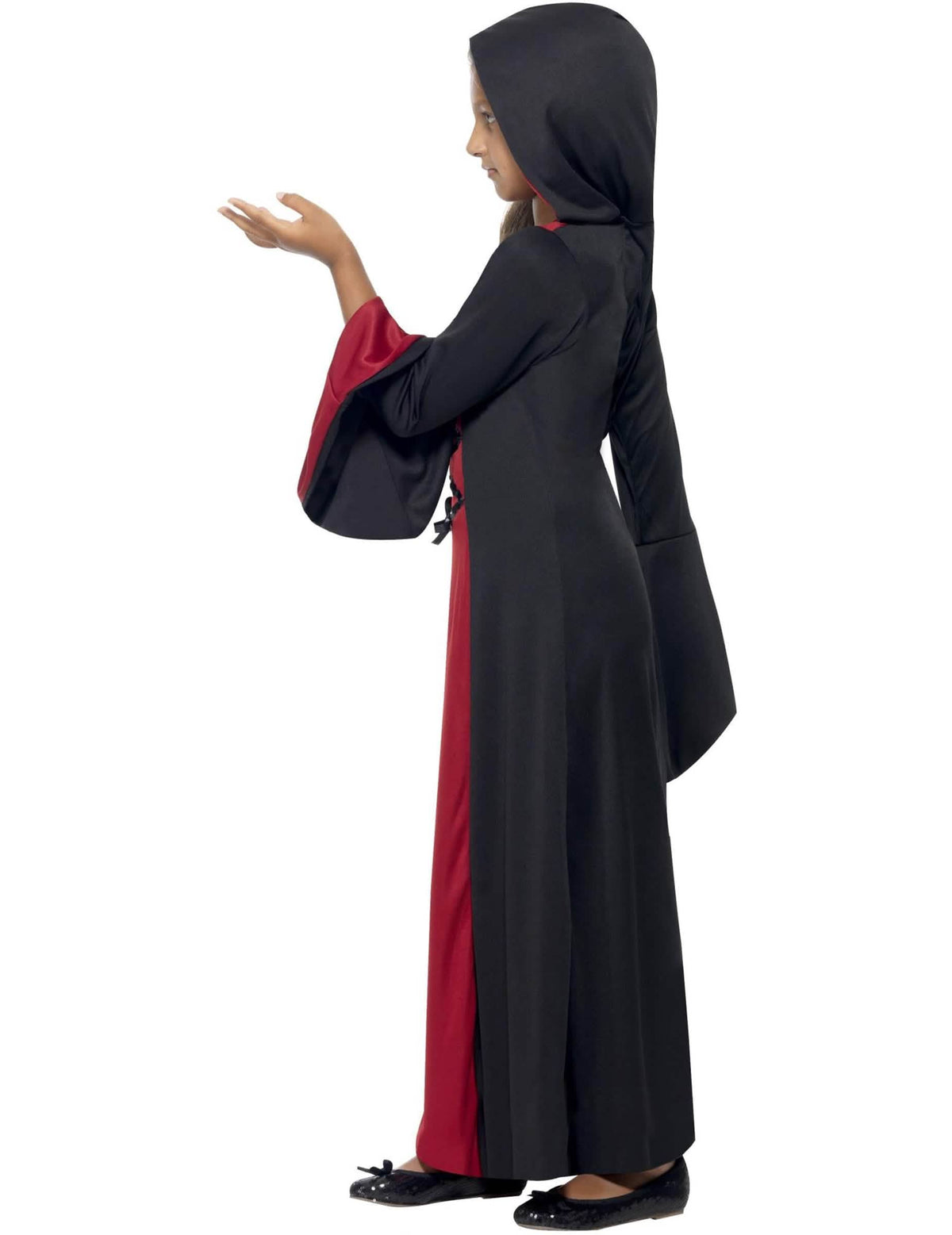 Az halloween boszorkányjelmez oldalnézete