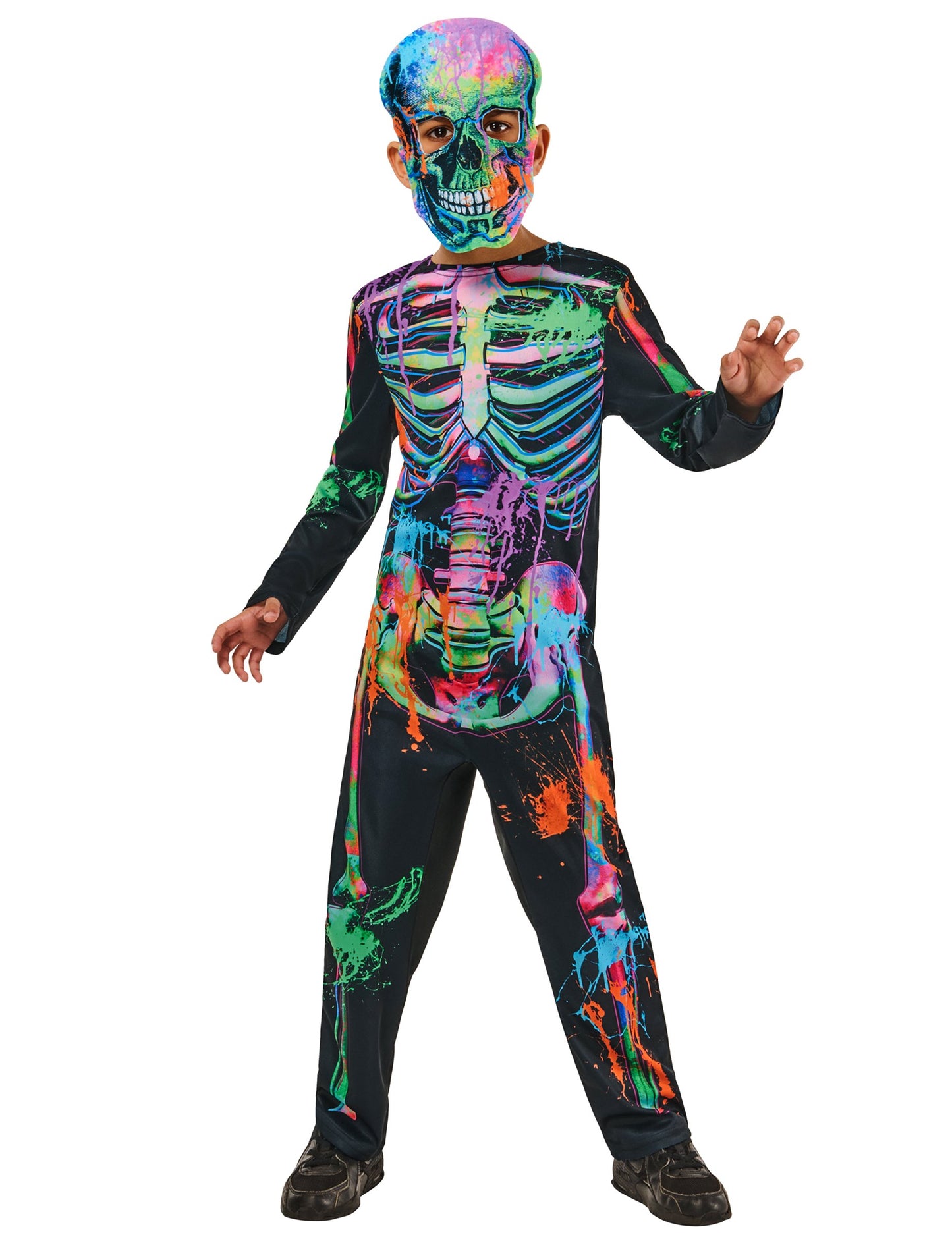 Graffiti csontváz gyermek jelmez