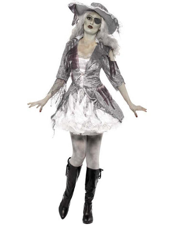 Kalóz kalóz szellem jelmez nő Halloween