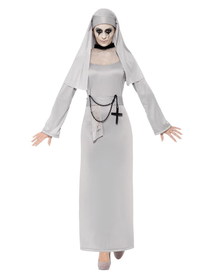 Halloween női vallási szellem álruhája