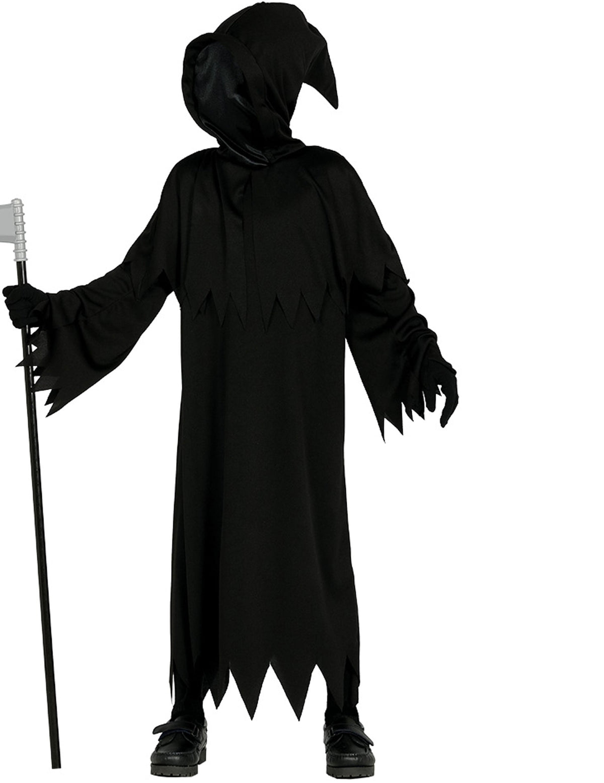 Déguisement de faucheuse de l'obscurité pour enfant noir