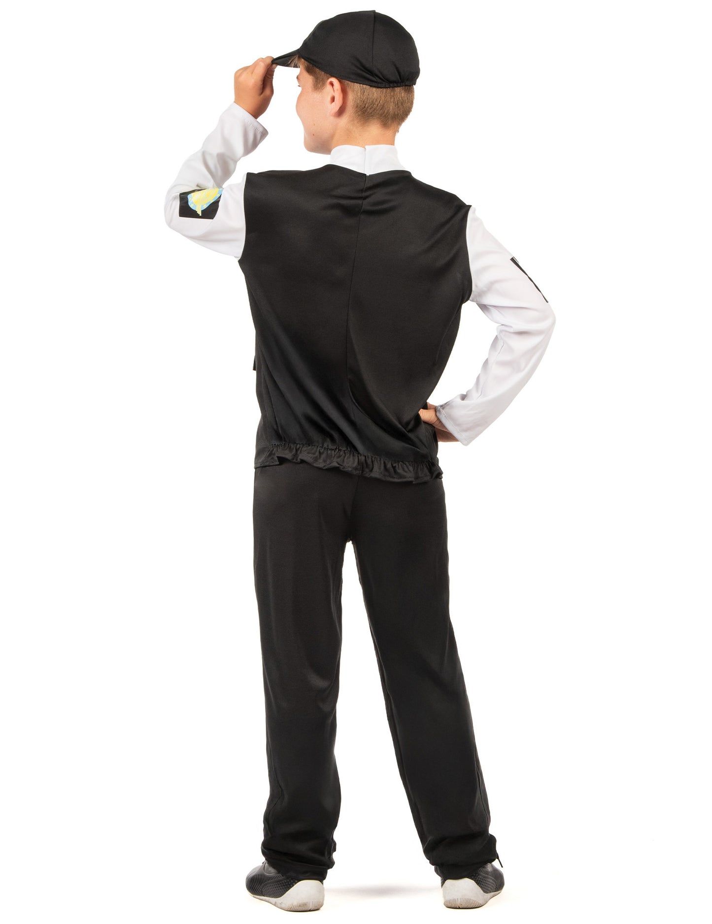 Vue de dos du déguisement FBI pour enfant