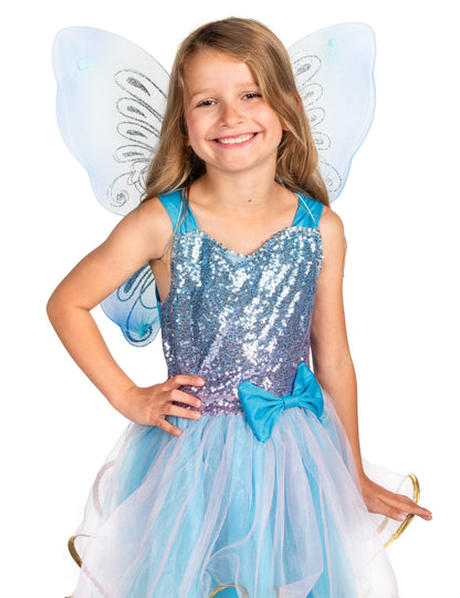 Rózsaszín és kék lány álruhában