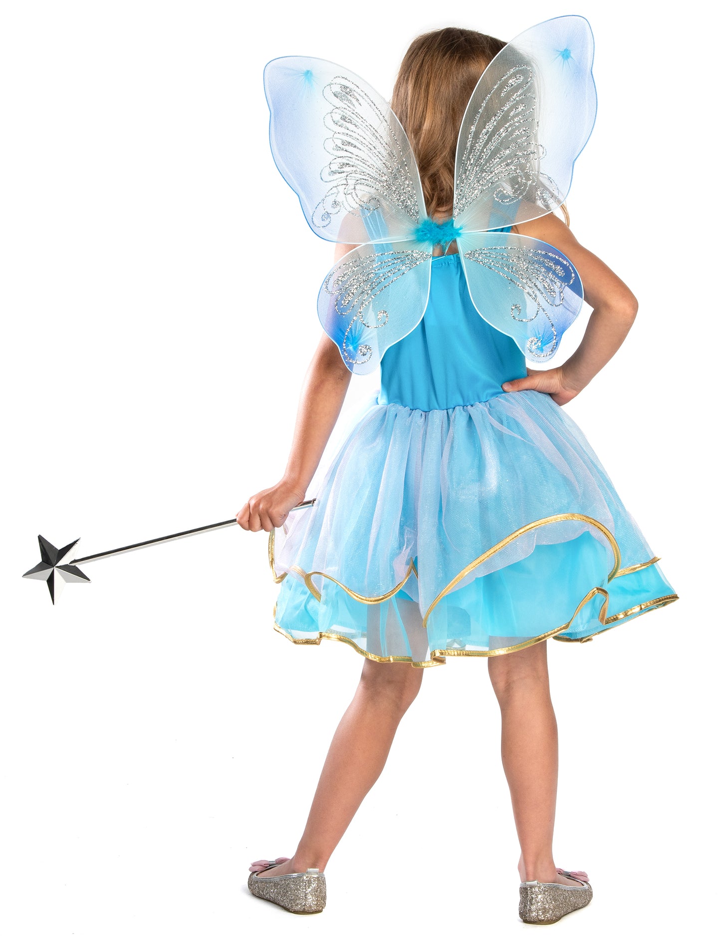 Rózsaszín és kék lány álruhában