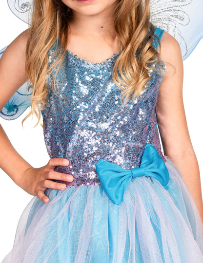 Rózsaszín és kék lány álruhában