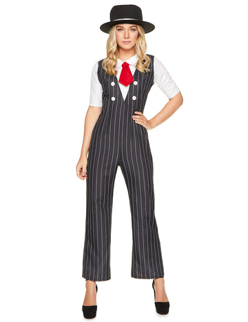 Női maffia gengszter jelmez