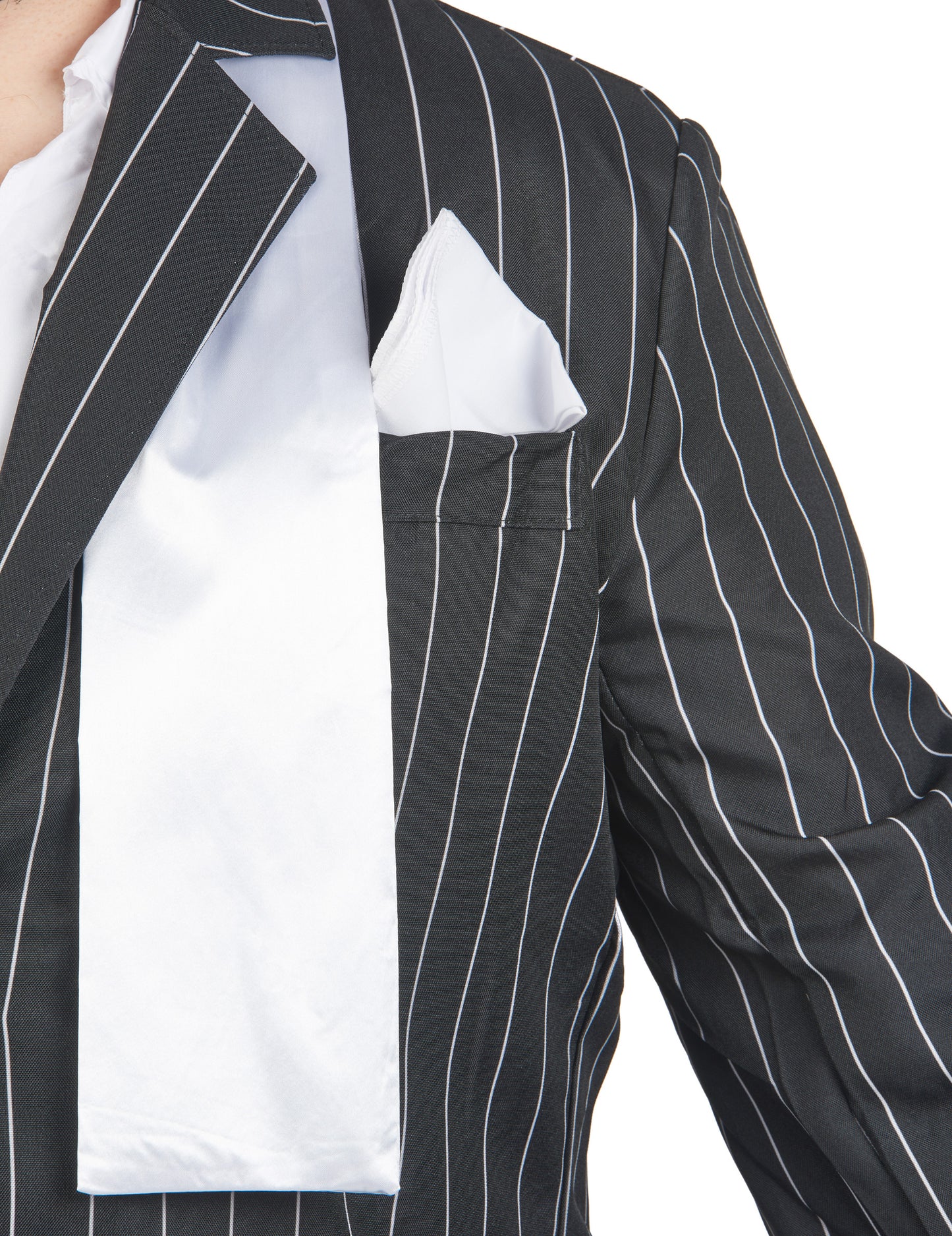 Nagy méretű fekete gengszter álruhája