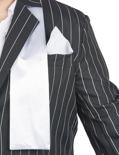 Nagy méretű fekete gengszter álruhája