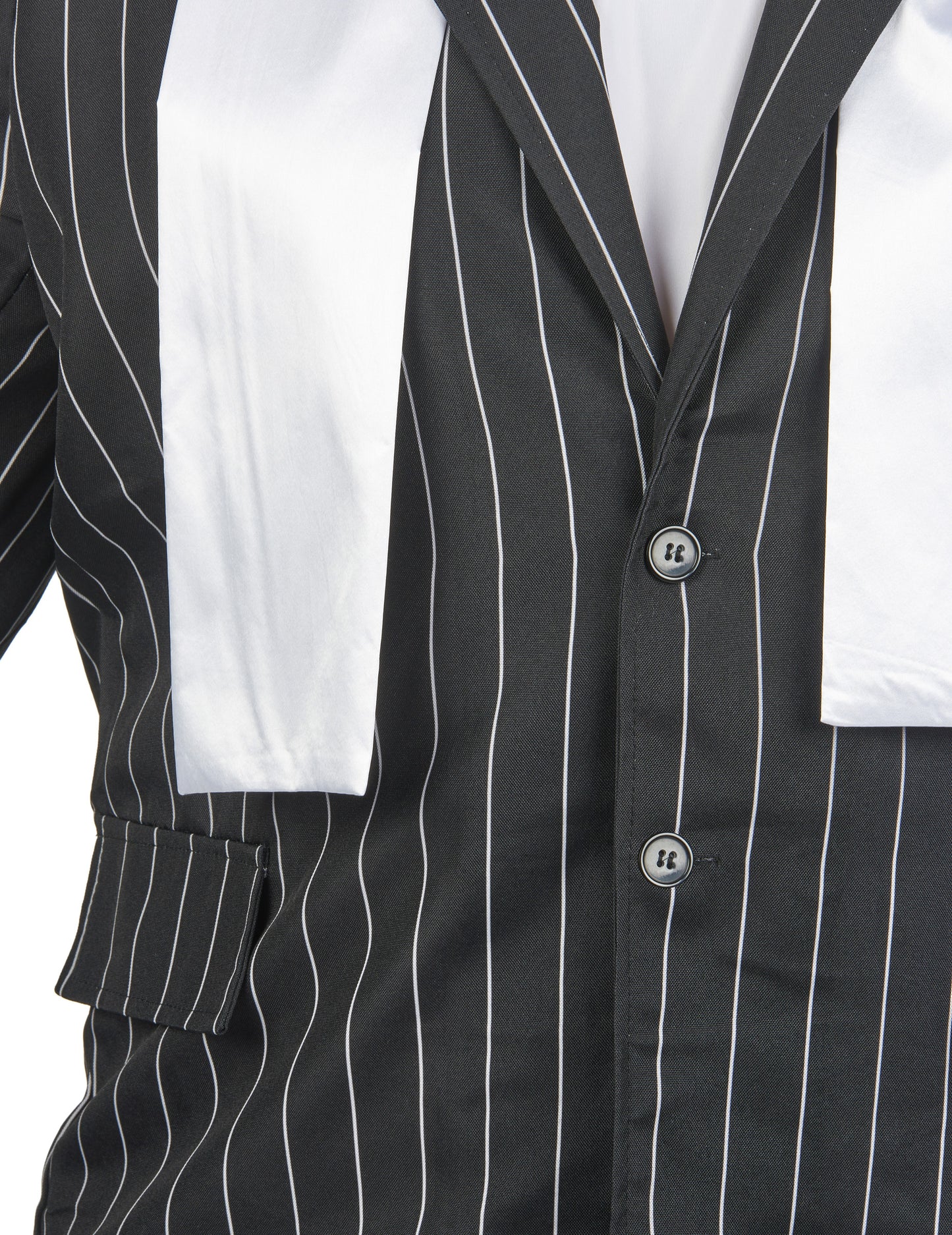 Nagy méretű fekete gengszter álruhája