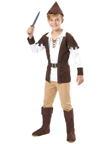 Szemét és bézs fiú fiú álruhája