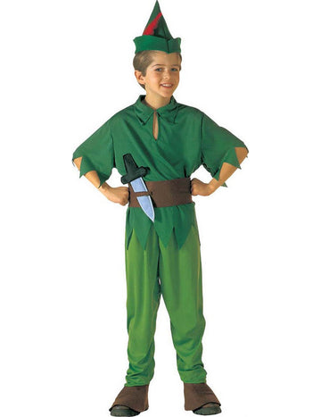 Fiú jelmez a képzeletbeli vidéki gyermekek