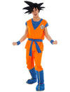 Déguisement Goku Saiyan Dragon ball Z™ pour adulte orange et bleu