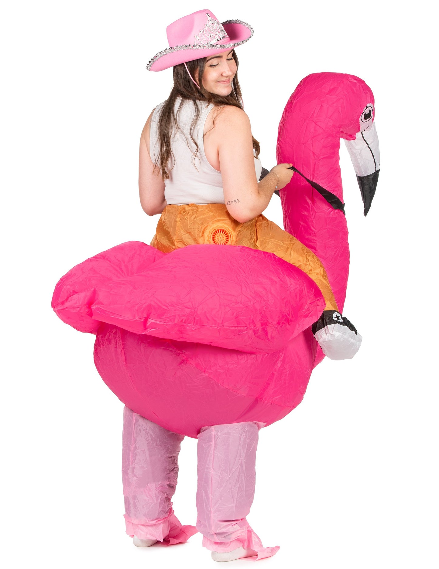Flamingo felnőtt felfújható álruhás