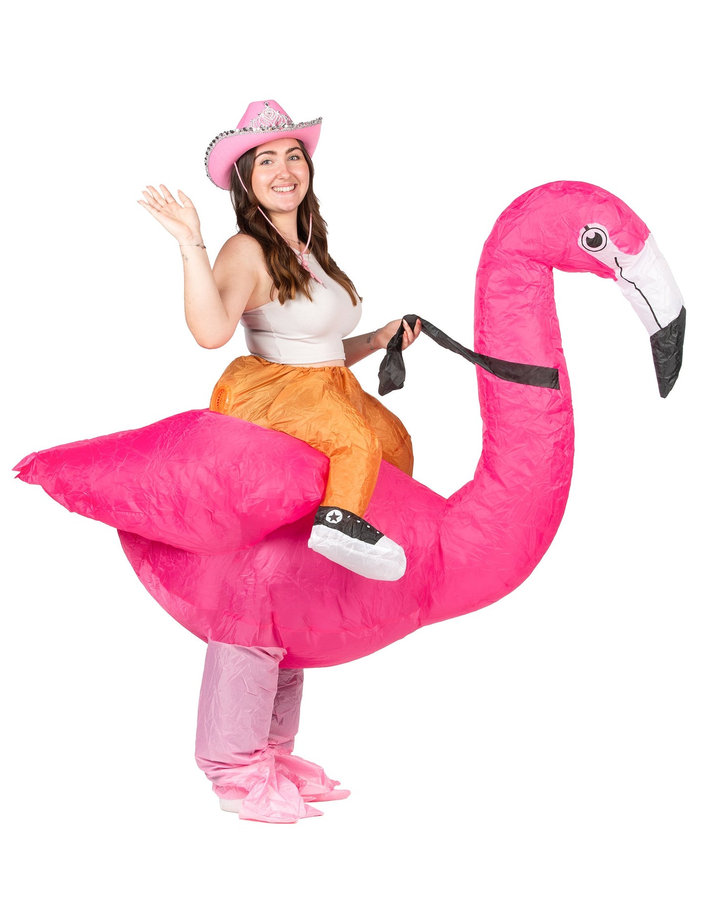 Flamingo felnőtt felfújható álruhás
