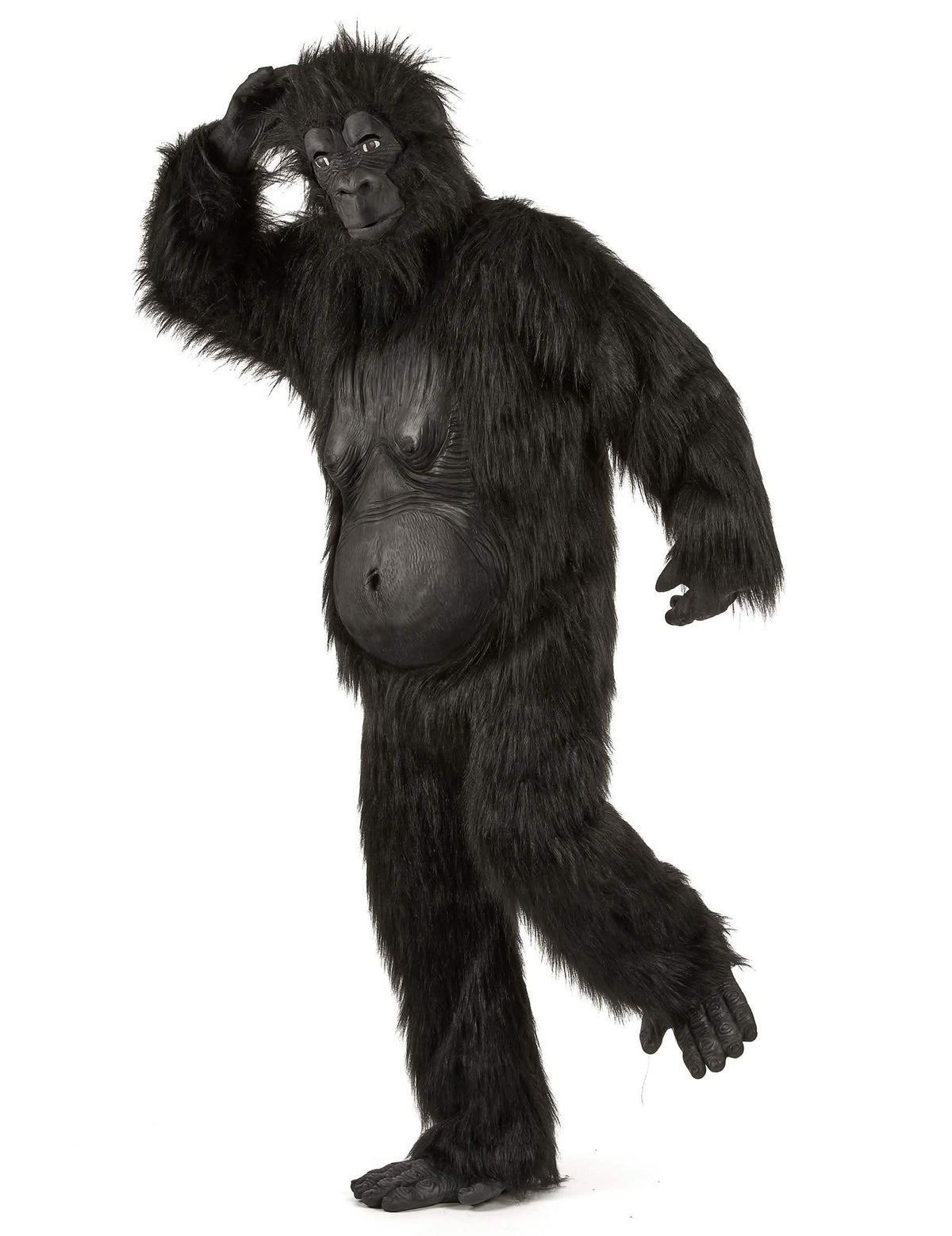 Felnőtt gorilla jelmez oldalnézete