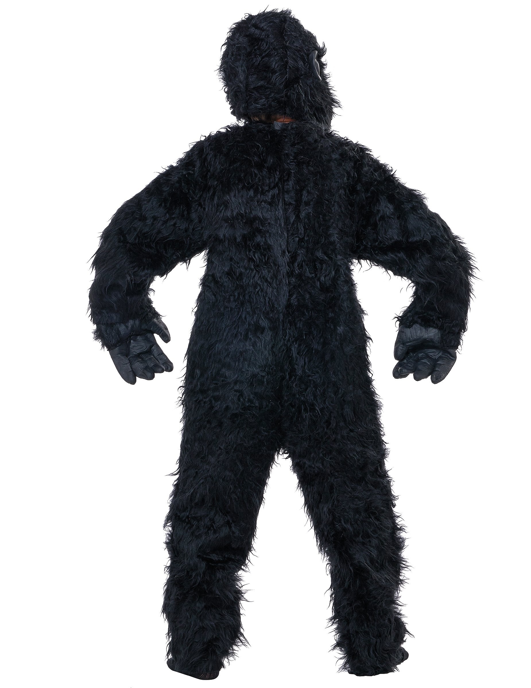 Vue de dos du déguisement de gorille pour enfant