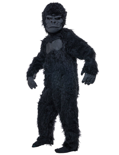 Vue de profil du déguisement de gorille pour enfant