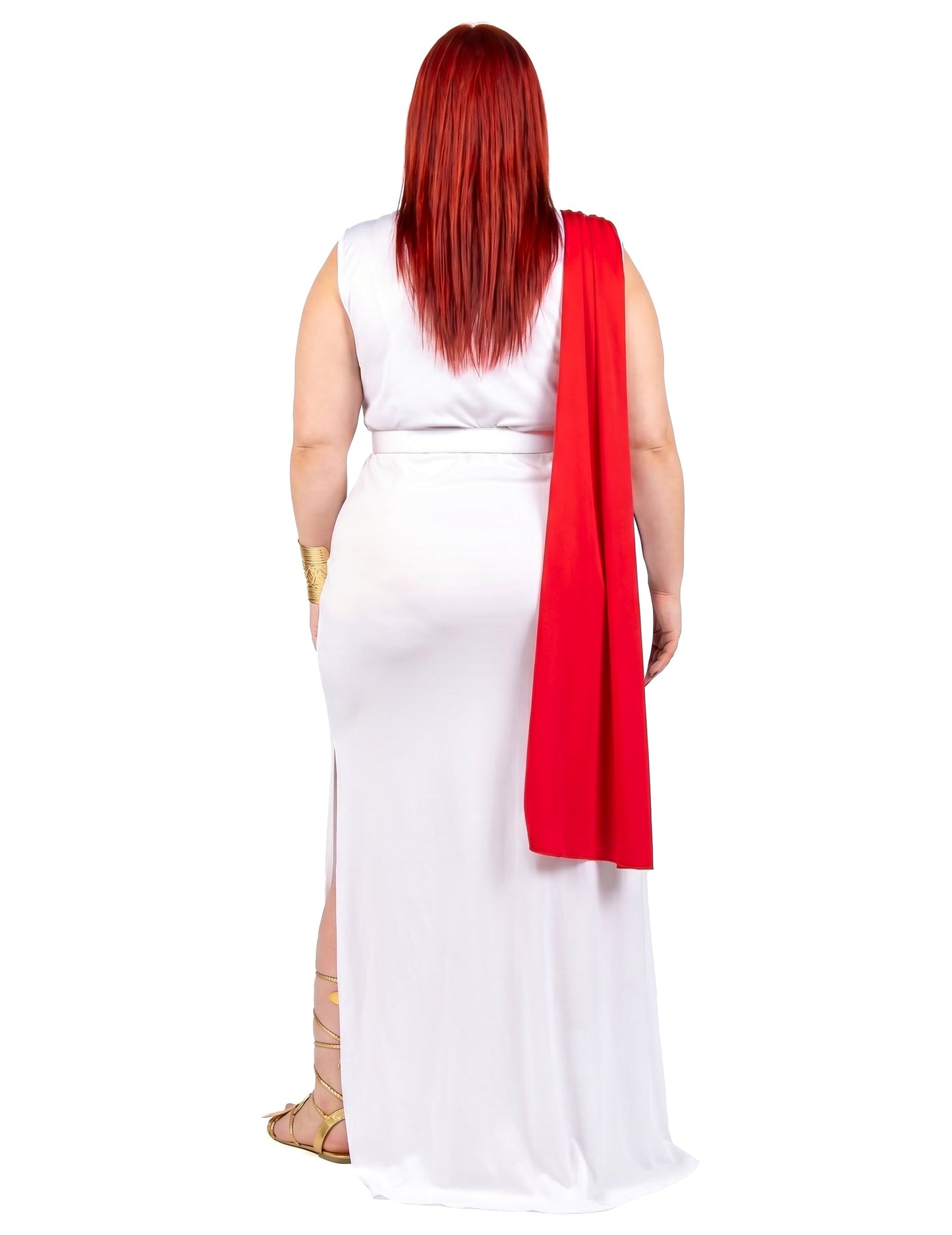 Déguisement grande taille déesse romaine à drapé femme
