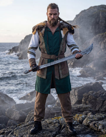 Deluxe Viking Harcos Jelmez Férfiaknak