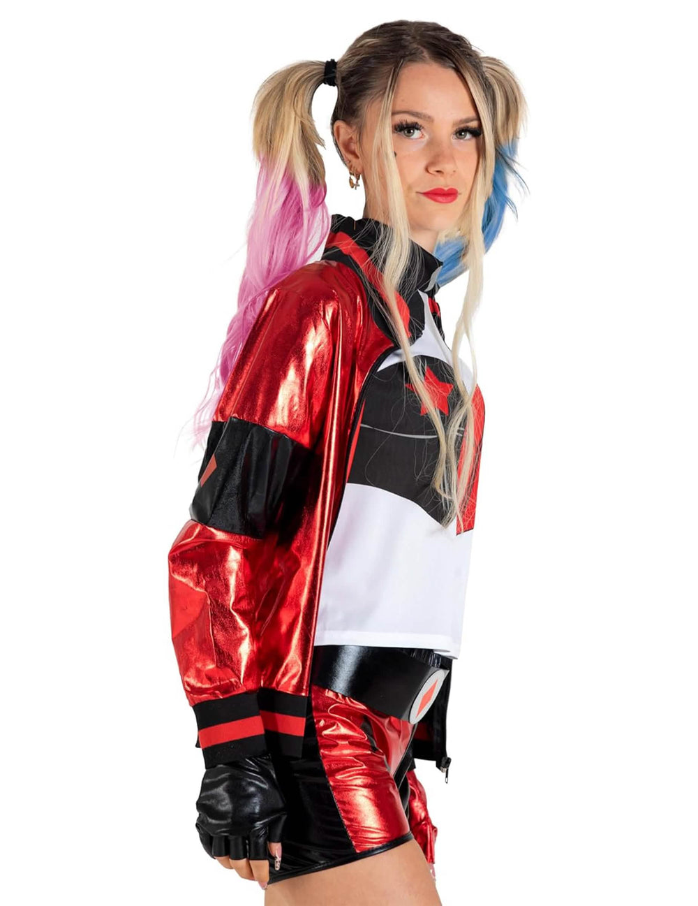 Harley Quinn™ lány jelmez profilnézete