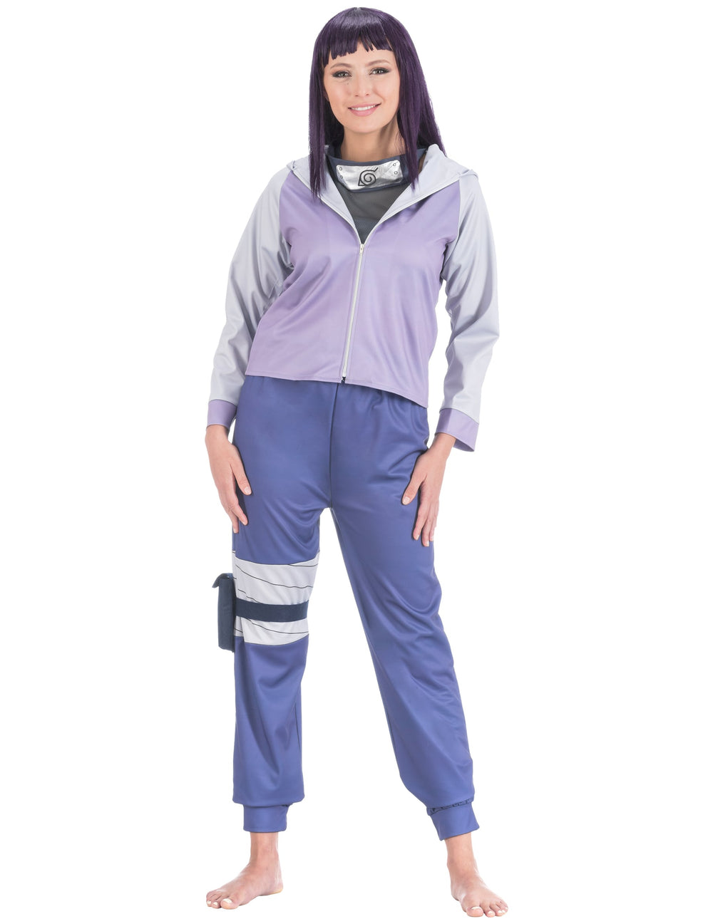 Déguisement Hinata Naruto™ pour femme lavande et bleu