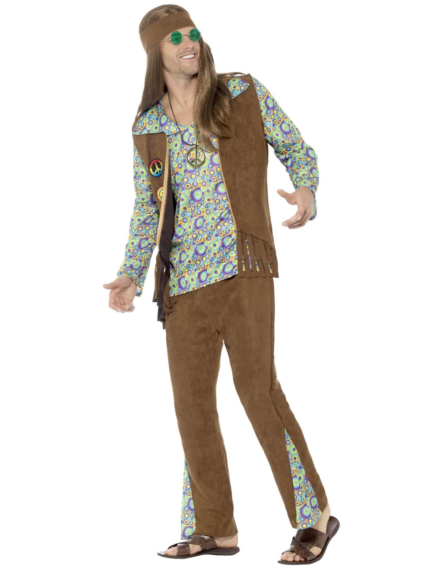 A Hippie 60 -as évek férfi álruhája