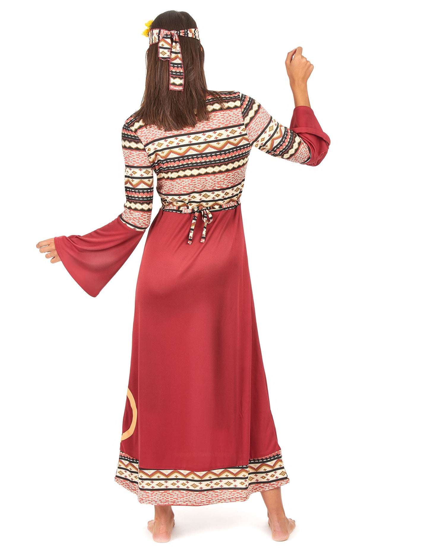 Hippie Bordeaux női jelmez