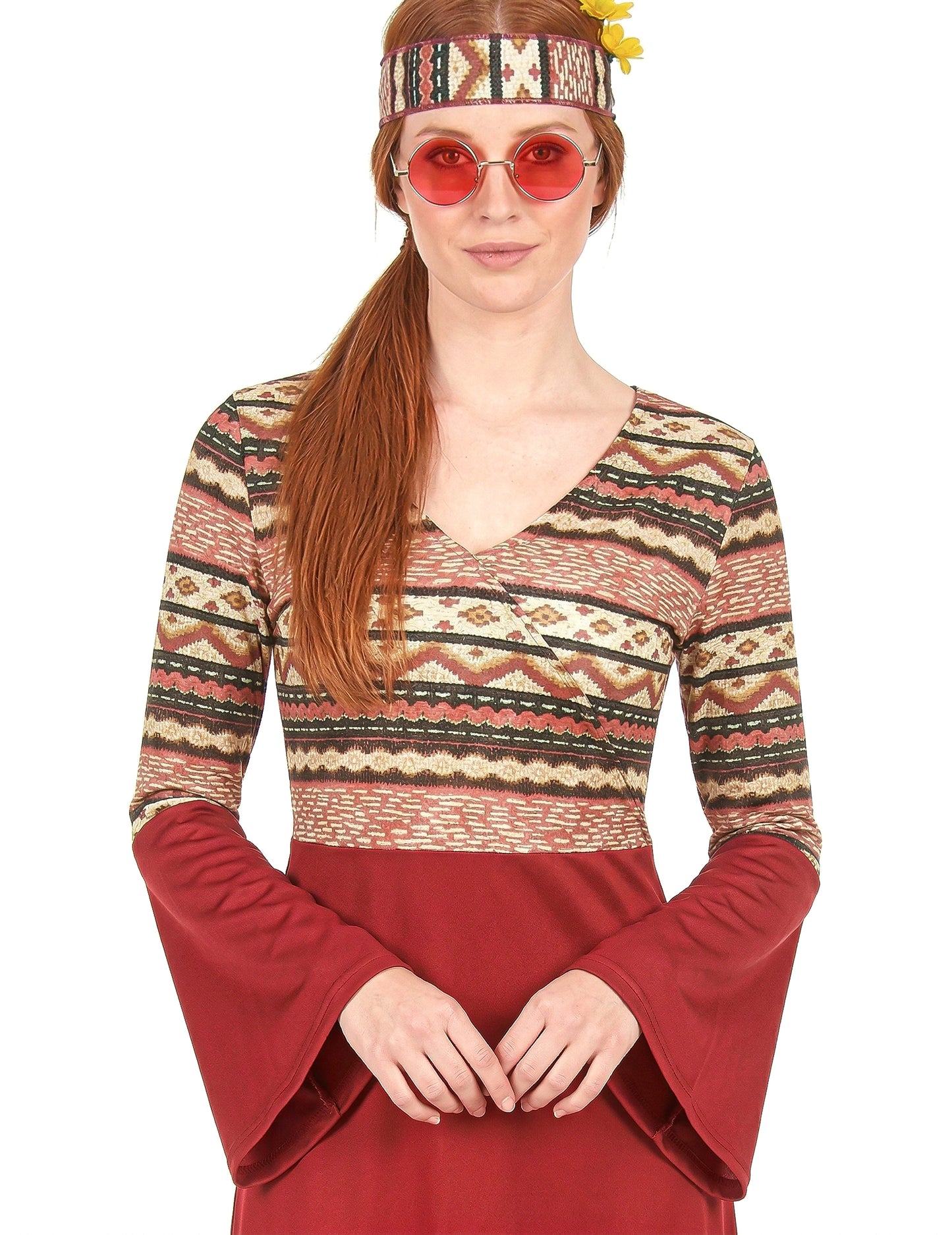 Hippie Bordeaux női jelmez