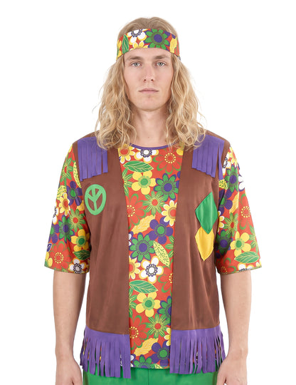 Hippie Flower Power ember jelmez