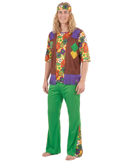 Hippie Flower Power ember jelmez