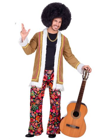 Hippie Woodstock ember jelmez
