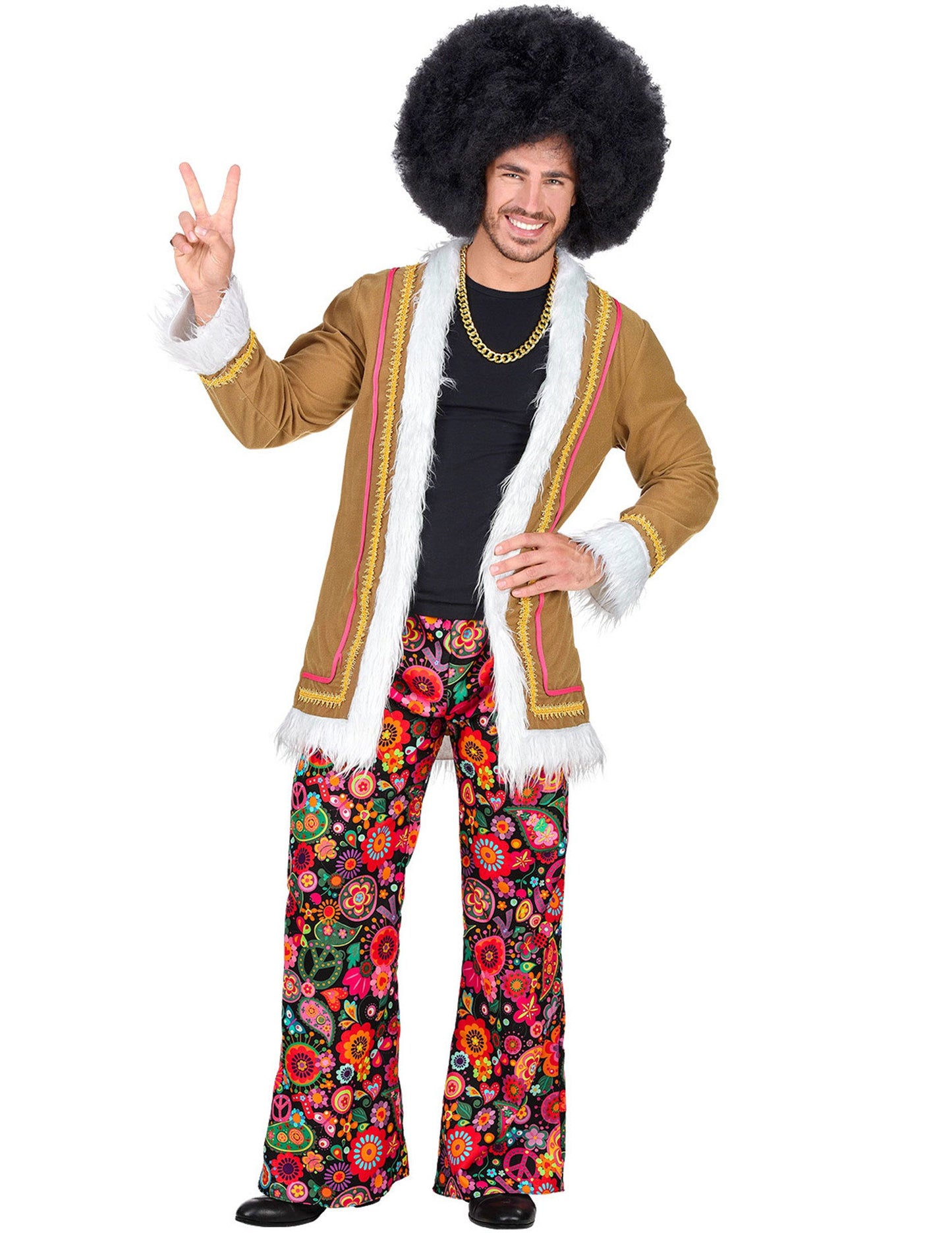 Hippie Woodstock ember jelmez