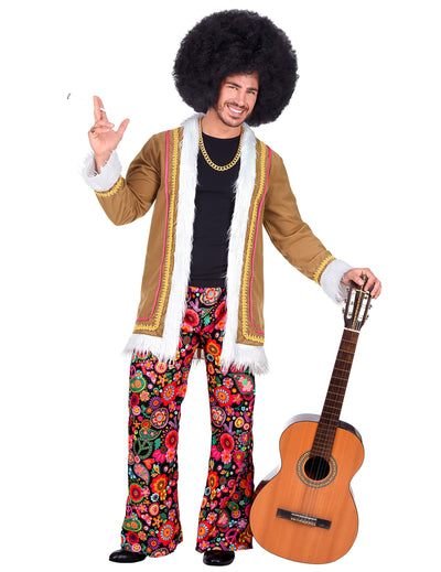 Déguisement hippie woodstock homme