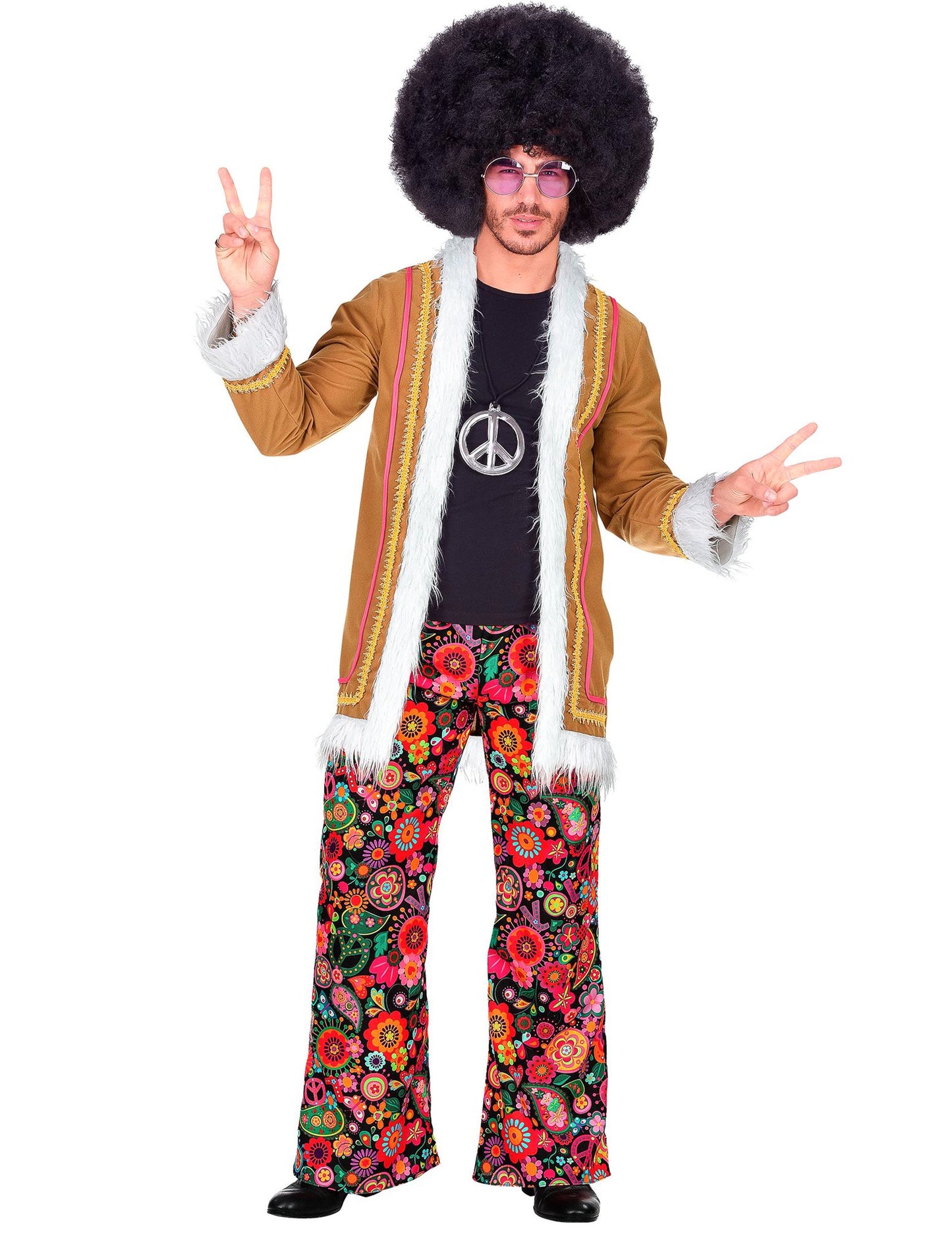Hippie Woodstock ember jelmez