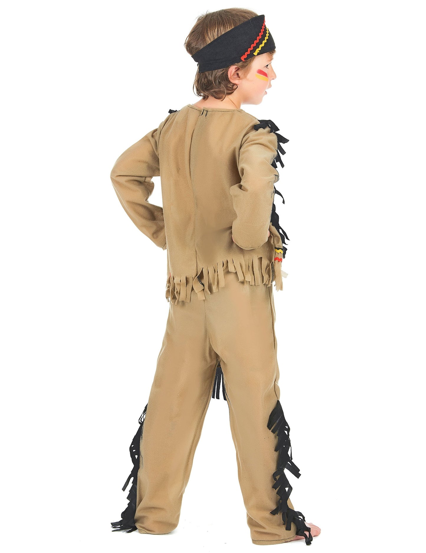 Clear Boy's Brown Indian álruhája