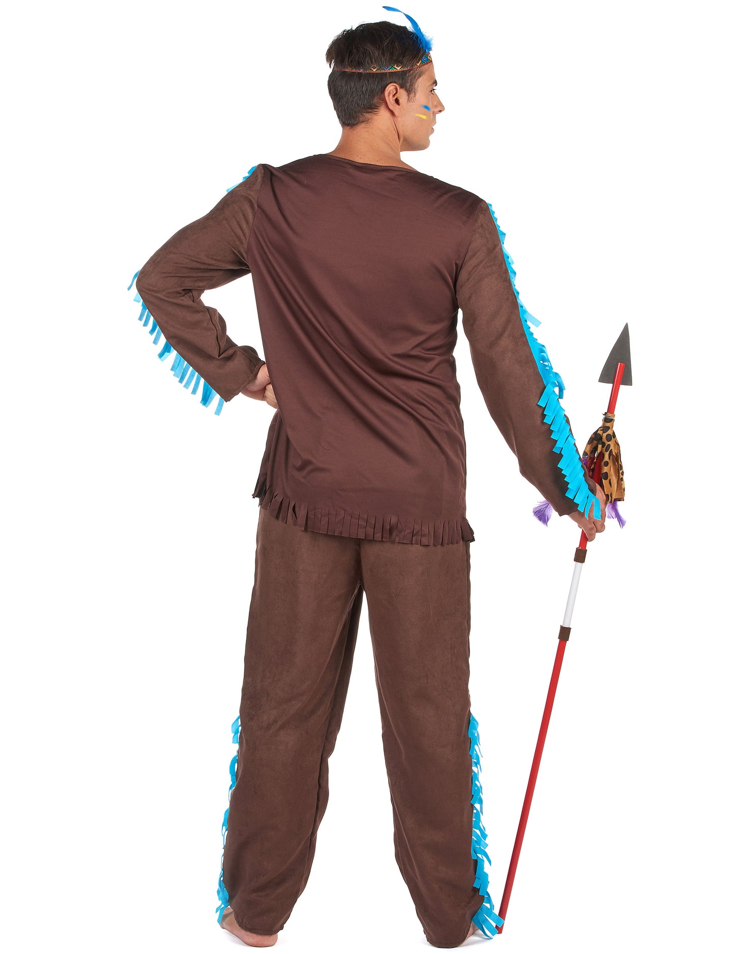 Barna és kék férfi álruhás